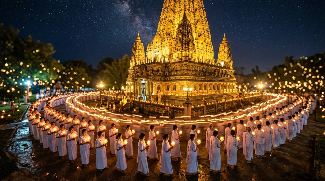 Kilas Balik Kemeriahan Perayaan Trisuci Waisak 2570 TB di Pelataran Stupa